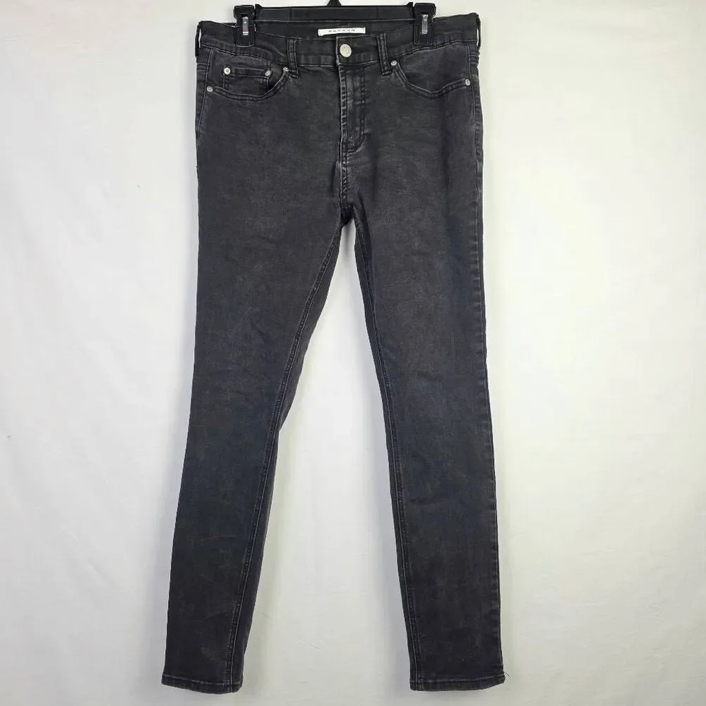 PacSun Stacked Skinny Jeans Men's 30x30 Black Stretch